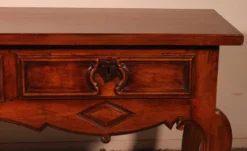 Console d'époque Louis XV Trois Tiroirs -espagne-18° Siècle
