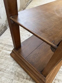Console drapière en chêne, 19ème