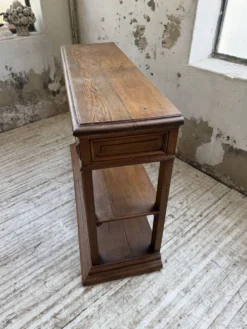 Console drapière en chêne, 19ème