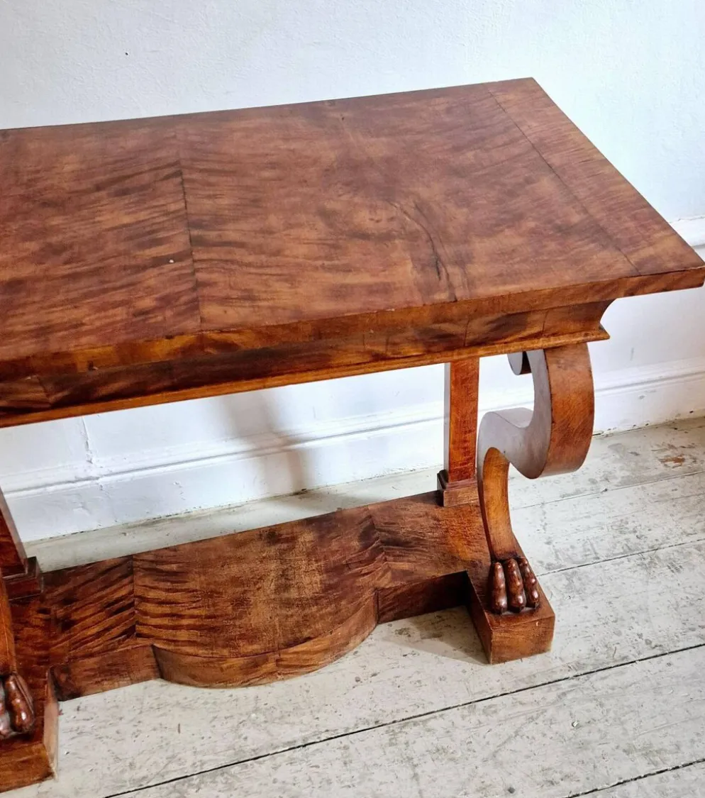 Console Empire / Karl Johan, Suède, début des années 1800