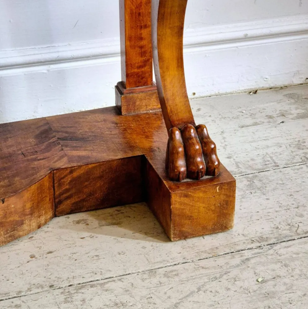 Console Empire / Karl Johan, Suède, début des années 1800