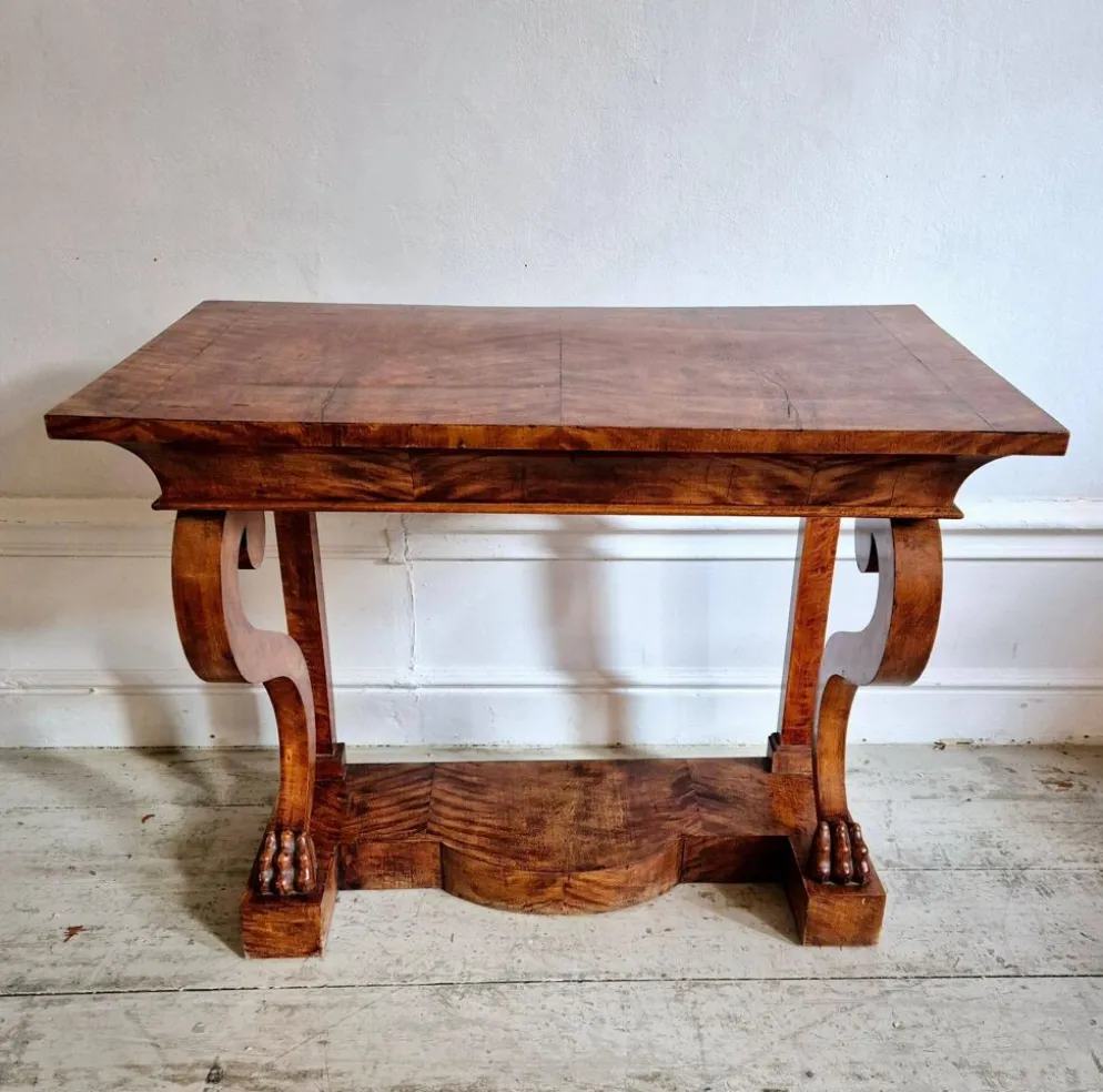 Console Empire / Karl Johan, Suède, début des années 1800