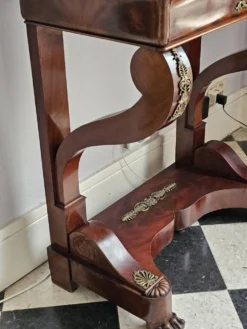 Console Empire XIX siècle