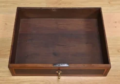 Console en acajou et marbre, époque Louis XVI – fin XVIIIe