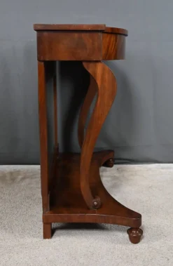 Console en Acajou, époque Restauration – 1ère partie XIXe