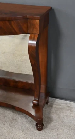 Console en Acajou, époque Restauration – 1ère partie XIXe