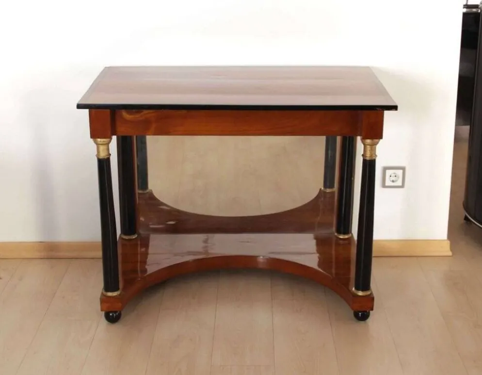 Console en cerisier Biedermeier allemande, 1820