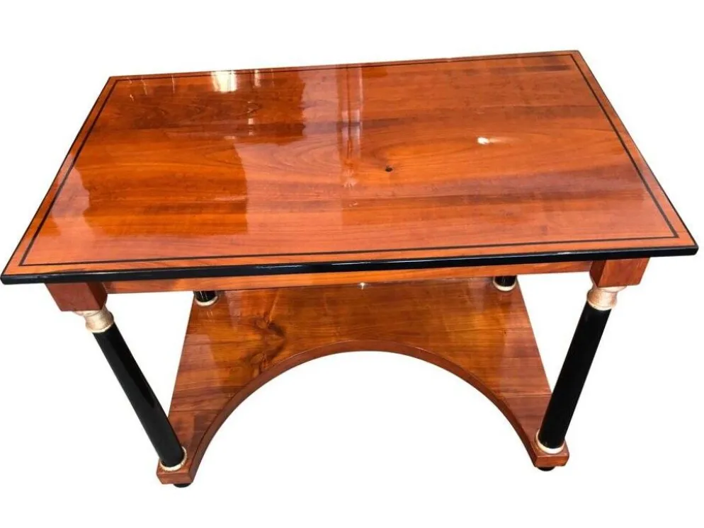 Console en cerisier Biedermeier allemande, 1820