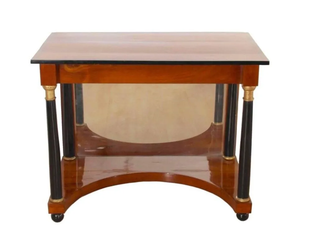 Console en cerisier Biedermeier allemande, 1820