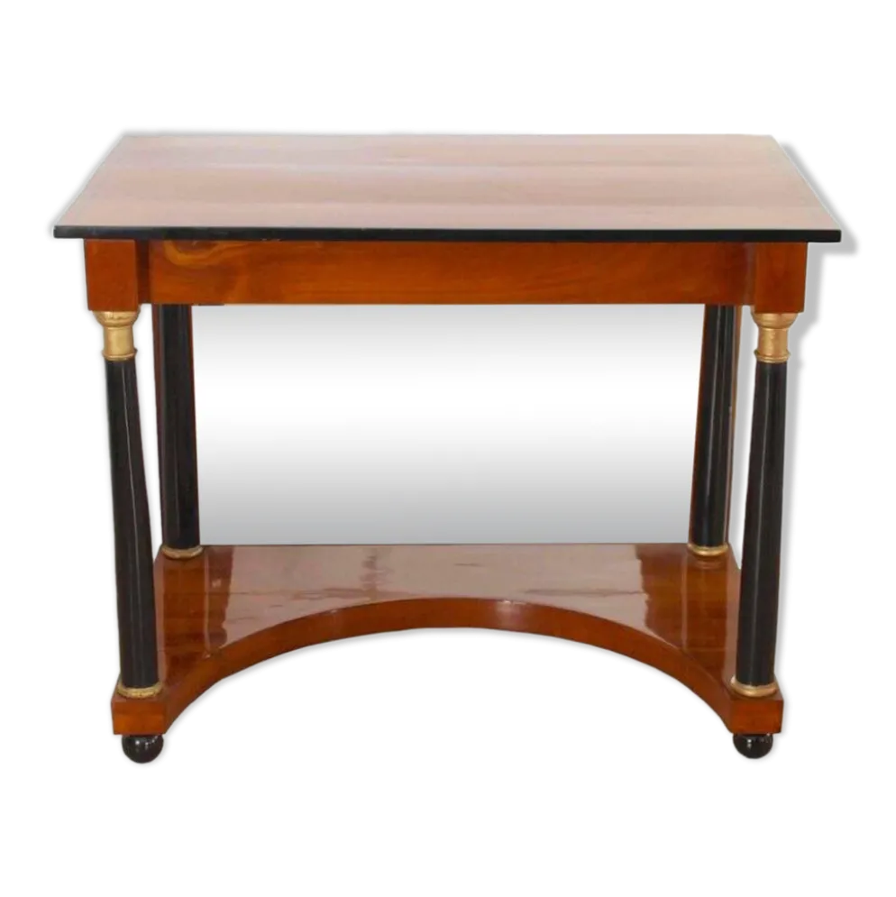 Console en cerisier Biedermeier allemande, 1820