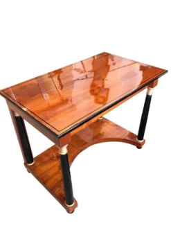 Console en cerisier Biedermeier allemande, 1820