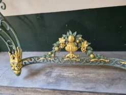 Console en fer forgé de style Louis XV, XIXÈME