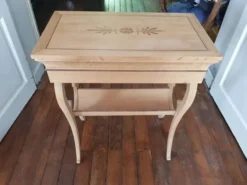 Console en marqueterie