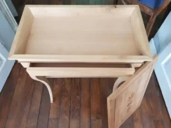 Console en marqueterie