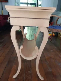 Console en marqueterie