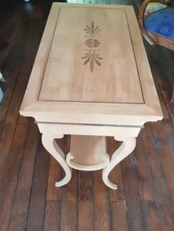 Console en marqueterie