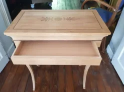 Console en marqueterie