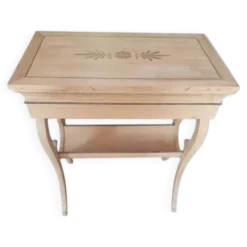 Console en marqueterie