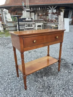 Console en merisier milieu XXème