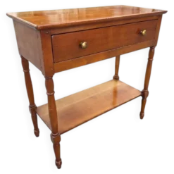 Console en merisier milieu XXème