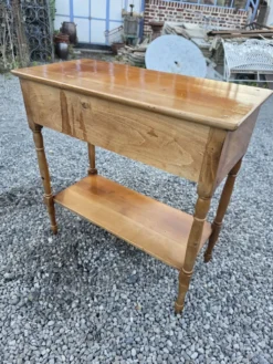 Console en merisier milieu XXème