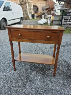 Console en merisier milieu XXème