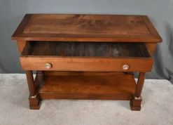 Console en Merisier, style Empire – Milieu XIXe