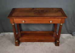 Console en Merisier, style Empire – Milieu XIXe