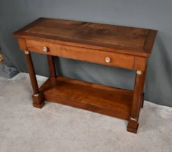 Console en Merisier, style Empire – Milieu XIXe