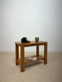 Console en orme massif