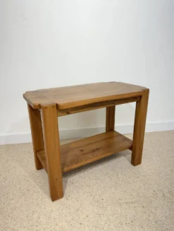 Console en orme massif