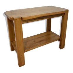 Console en orme massif