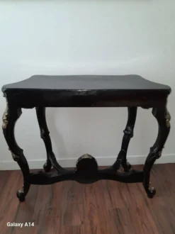 Console en papier mâché style Napoléon III