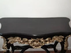Console en papier mâché style Napoléon III