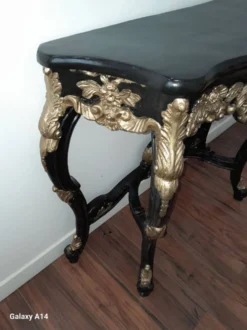 Console en papier mâché style Napoléon III