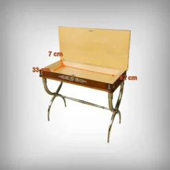 Console en placage d’acajou, style Empire – 1re partie XXe