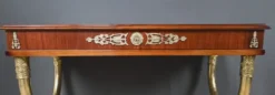 Console en placage d’acajou, style Empire – 1re partie XXe