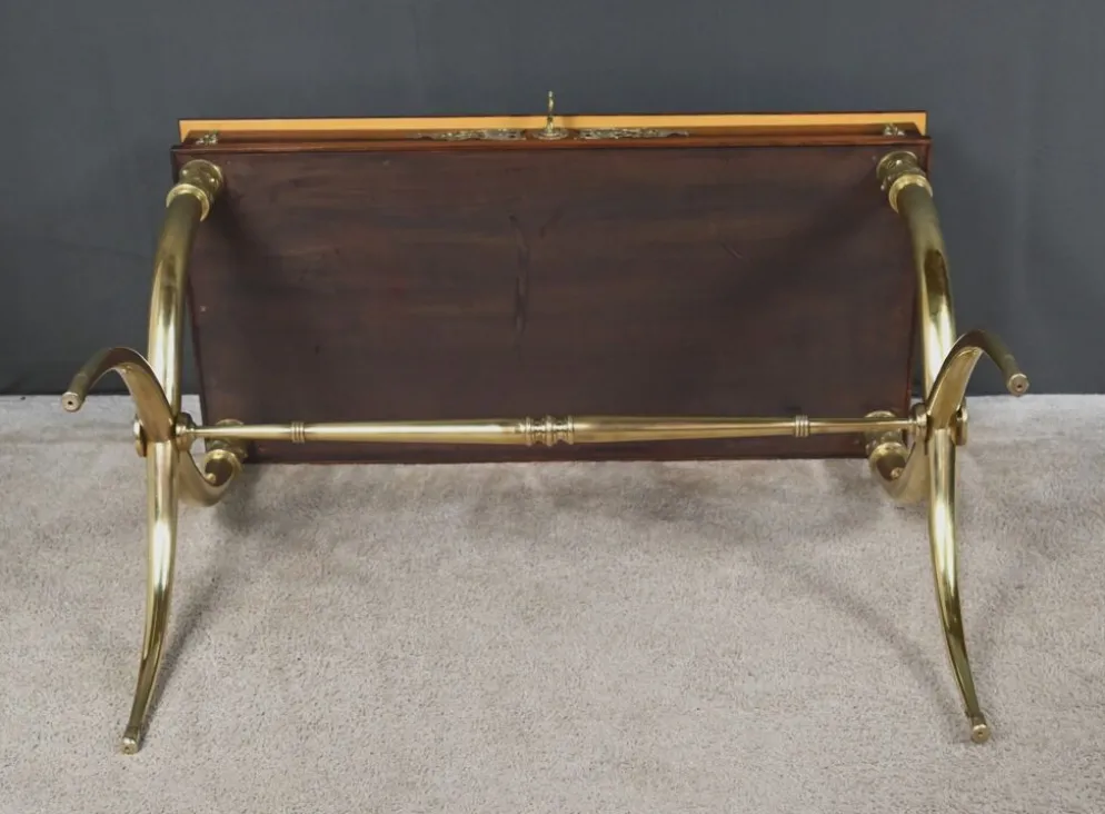 Console en placage d’acajou, style Empire – 1re partie XXe