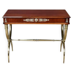 Console en placage d’acajou, style Empire – 1re partie XXe