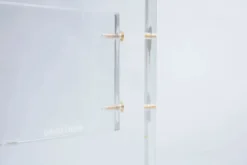 Console en plexiglas des années 70 de David Lange