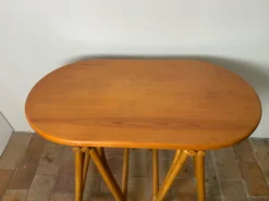 Console en rotin 70’