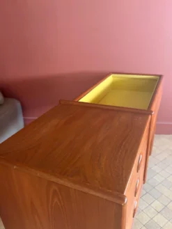 Console en teck Arne Wahl Iversen