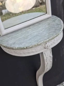 Console et miroir