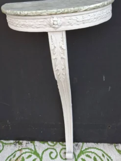 Console et miroir