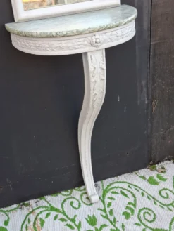 Console et miroir