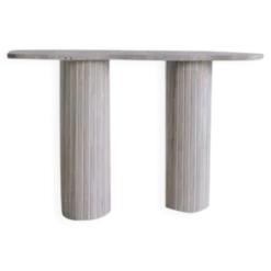 Console irrégulière Venus 130x30 cm - Travertin Naturel