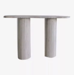 Console irrégulière Venus 130x30 cm - Travertin Naturel