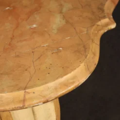 Console italienne laquée et peinte du XXe siècle