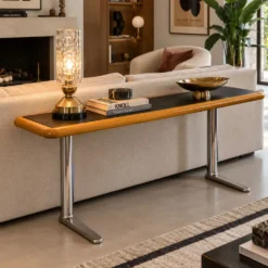 Console knoll par warren platner 1973