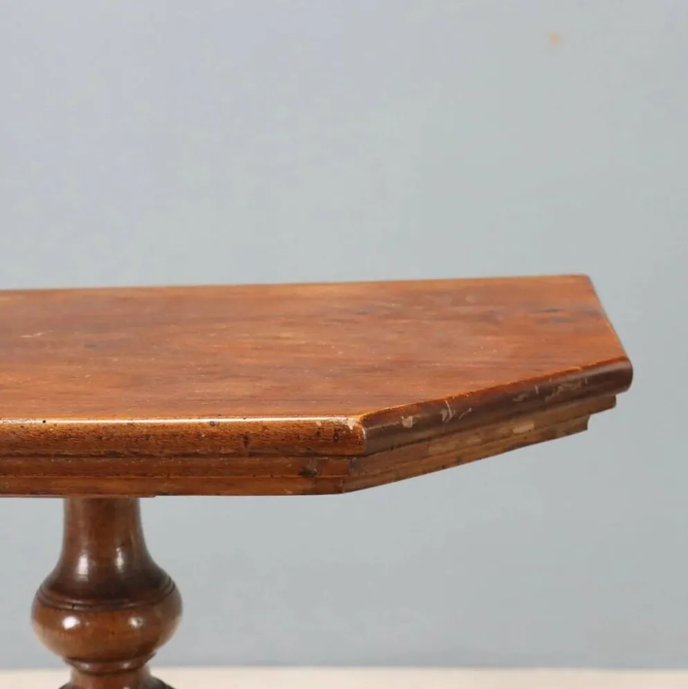 Console Louis-Philippe en noyer